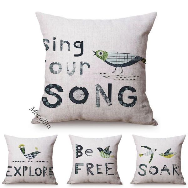 cushion/decorative pillow nordic small fresh home decoration cushion cover bird letter pattern cotton linen room bedroom sofa throw case kus
cushion/decorative pillow nordic small fresh home decoration cushion cover bird letter pattern cotton linen room bedroom sofa throw case kus