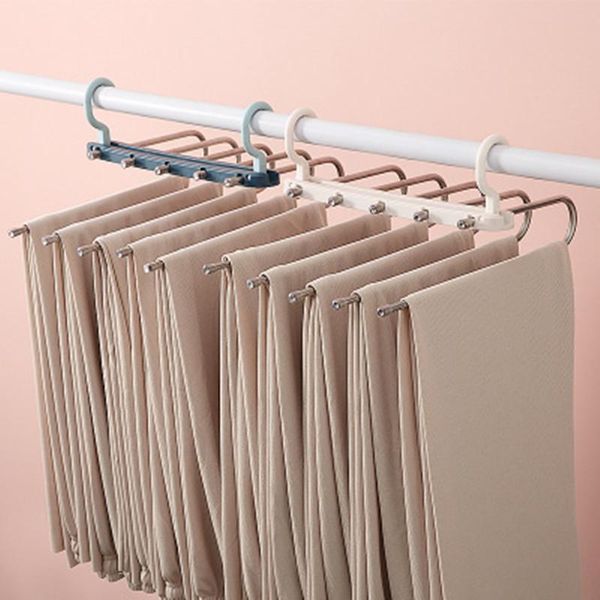 multi-functional 5 in 1 trouser storage rack pants travel closet organizer stainless steel clothes hanger hangers & racks
multi-functional 5 in 1 trouser storage rack pants travel closet organizer stainless steel clothes hanger hangers & racks