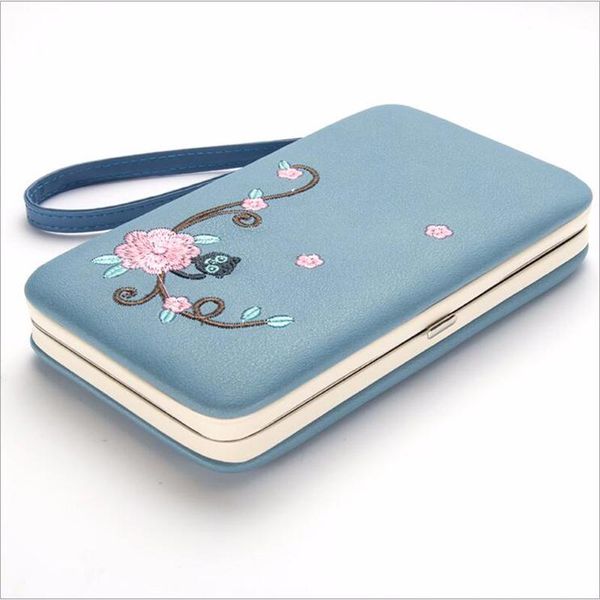 wallets 2021 fashion floral women purse women's wallet long clasp female money bag brand lady clutch pu leater three fold 168, Red;black
wallets 2021 fashion floral women purse women's wallet long clasp female money bag brand lady clutch pu leater three fold 168, Red;black