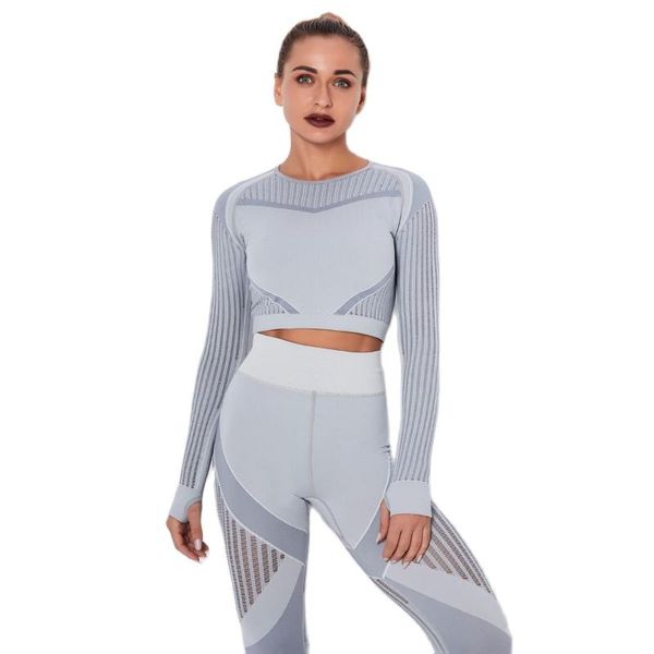 yoga outfit women tight hollow mesh breathable fitness t-shirt energy seamless gym long sleeve sports shirts
yoga outfit women tight hollow mesh breathable fitness t-shirt energy seamless gym long sleeve sports shirts