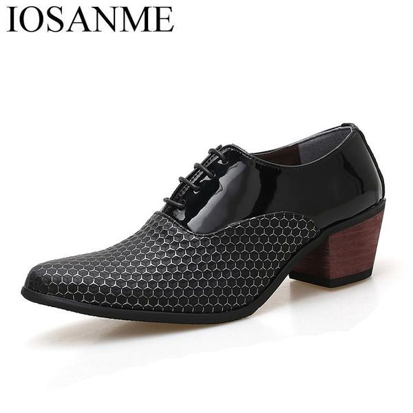 dress shoes italian height increasing fashion men leather mesh high heels evening formal footwear brogue oxford for, Black
dress shoes italian height increasing fashion men leather mesh high heels evening formal footwear brogue oxford for, Black