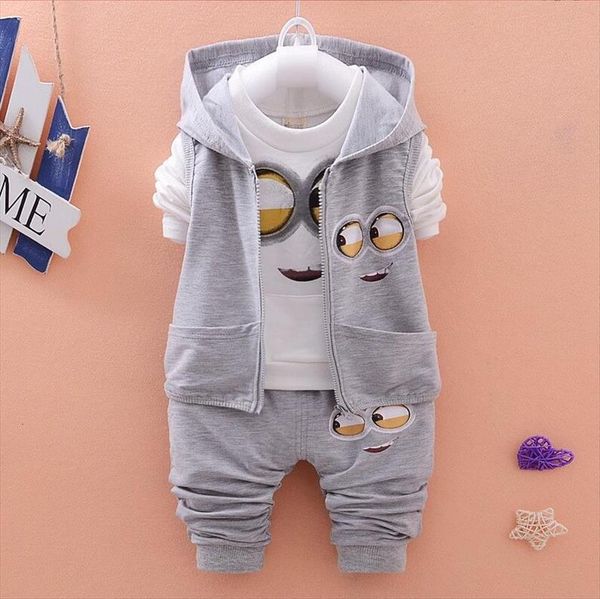 baby girls boys clothing sets children spring and autumn cartoon printing suits hooded vest t shirt pants 3pcs 1 4, White
baby girls boys clothing sets children spring and autumn cartoon printing suits hooded vest t shirt pants 3pcs 1 4, White