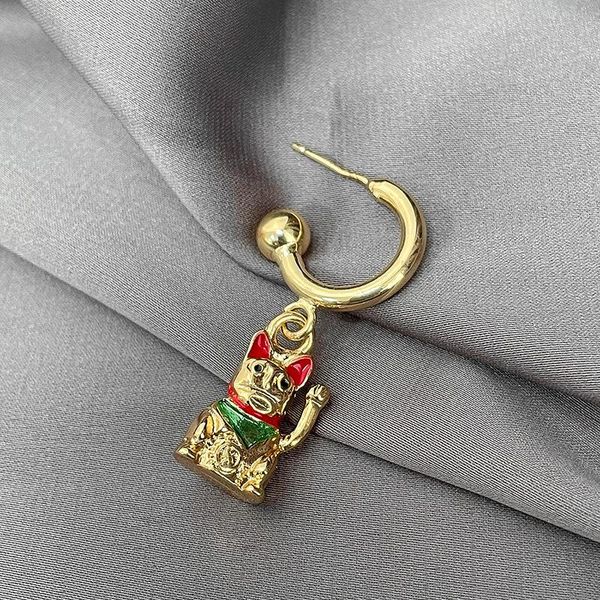 Dangle & Chandelier LOVOACC Exquisite Cartoon Fortune Cat Drop Earrings For Women Gold Color Metallic Delicate Holiday Jewelry, Silver
Dangle & Chandelier LOVOACC Exquisite Cartoon Fortune Cat Drop Earrings For Women Gold Color Metallic Delicate Holiday Jewelry, Silver