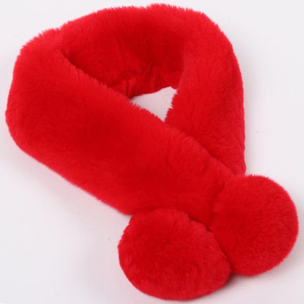 scarves winter warm women real rex fur scarf ladies two pompom soft, Blue;gray
scarves winter warm women real rex fur scarf ladies two pompom soft, Blue;gray