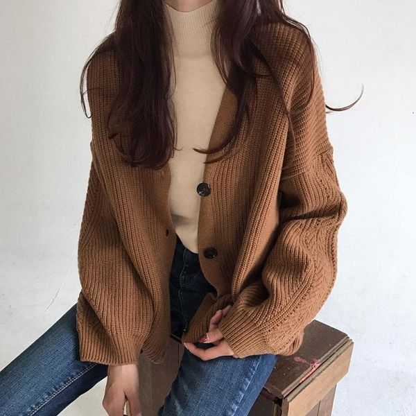 women's sweaters korean version of the solid color button sweater women female, White;black
women's sweaters korean version of the solid color button sweater women female, White;black