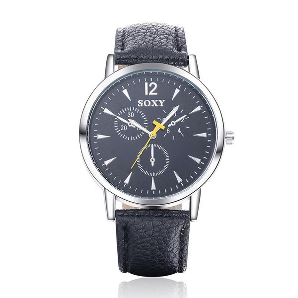 wristwatches 2021 soxy watches men good quality fashion leather straps 3 color dial wristwatch yellow unique second hand, Slivery;brown
wristwatches 2021 soxy watches men good quality fashion leather straps 3 color dial wristwatch yellow unique second hand, Slivery;brown