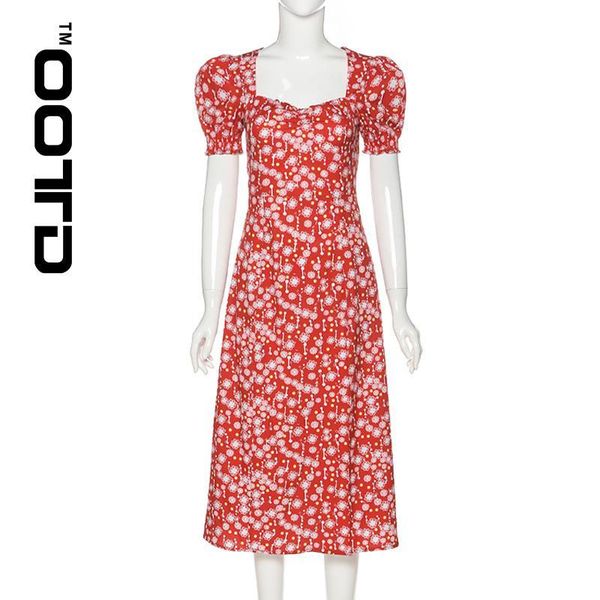 casual dresses women summer vintage party dress y2k lady france style puff sleeve floral print square collar side split midi vestido 2021, Black;gray
casual dresses women summer vintage party dress y2k lady france style puff sleeve floral print square collar side split midi vestido 2021, Black;gray