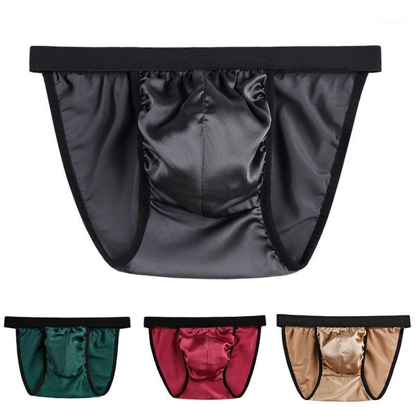 underpants silk men's pocket briefs ultra-thin breathable low waist solid color casual men summer cool fashion panties 2xl, Black;white
underpants silk men's pocket briefs ultra-thin breathable low waist solid color casual men summer cool fashion panties 2xl, Black;white