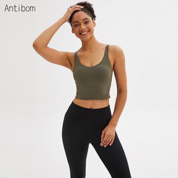 antibom yoga bra women stretchy fitness solid running sports vest plus size push up workout gym naked-feel brassiere clothing, White;black
antibom yoga bra women stretchy fitness solid running sports vest plus size push up workout gym naked-feel brassiere clothing, White;black