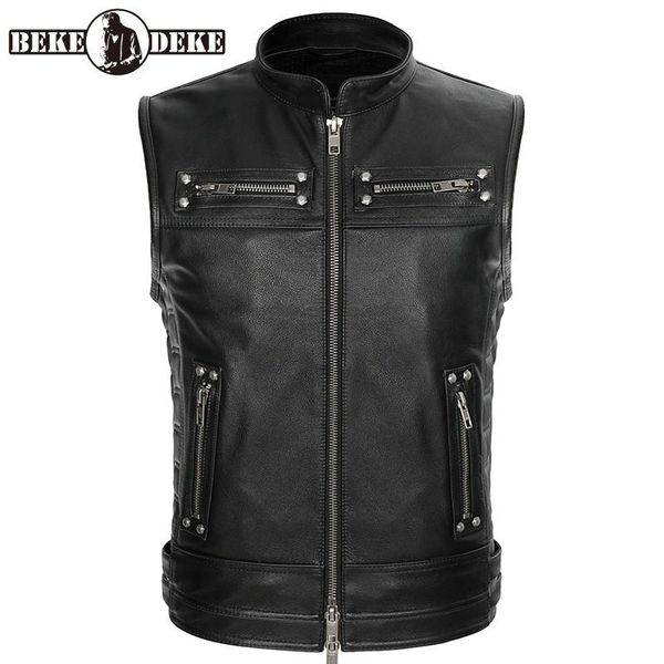 men's vests 2021 men american bikers leather vest plus size 4xl genuine cowhide spring slim fit motorcycle waistcoat, Black;white
men's vests 2021 men american bikers leather vest plus size 4xl genuine cowhide spring slim fit motorcycle waistcoat, Black;white