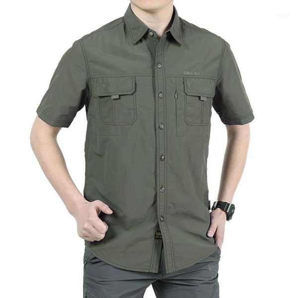 anniversary sale men shirt button down short sleeve outdoor quick dry 2021 casual mens fishnet shirts with pocket 4xl1, White;black
anniversary sale men shirt button down short sleeve outdoor quick dry 2021 casual mens fishnet shirts with pocket 4xl1, White;black