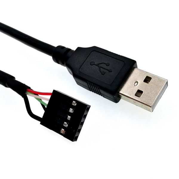 100pcs usb 2.0 a male plug to 5pin female 0.1" header pcb motherboard convertor adapter cable 0.3m computer cables & connectors
100pcs usb 2.0 a male plug to 5pin female 0.1" header pcb motherboard convertor adapter cable 0.3m computer cables & connectors