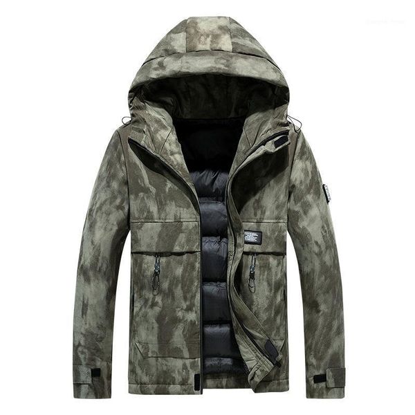 men's down & parkas autumn winter mens casual camouflage hoodie jacket zipper men outerwear clothes cargo coat male loose hooded jacket, Black
men's down & parkas autumn winter mens casual camouflage hoodie jacket zipper men outerwear clothes cargo coat male loose hooded jacket, Black