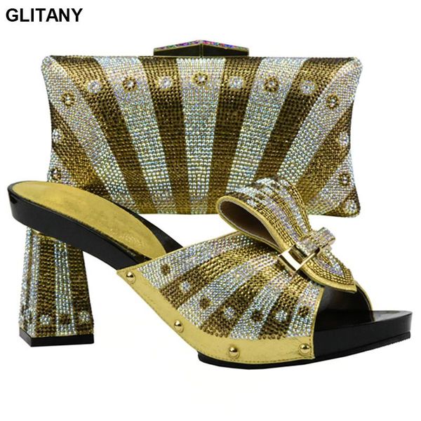 dress shoes gold color african shoe and bag set of bags to match nigerian women wedding party, Black
dress shoes gold color african shoe and bag set of bags to match nigerian women wedding party, Black