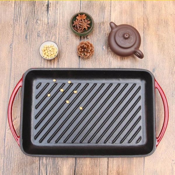fried steak special enamel cast iron pan thickened stripe household non stick frying pot electromagnetic furnace roasting pans
fried steak special enamel cast iron pan thickened stripe household non stick frying pot electromagnetic furnace roasting pans