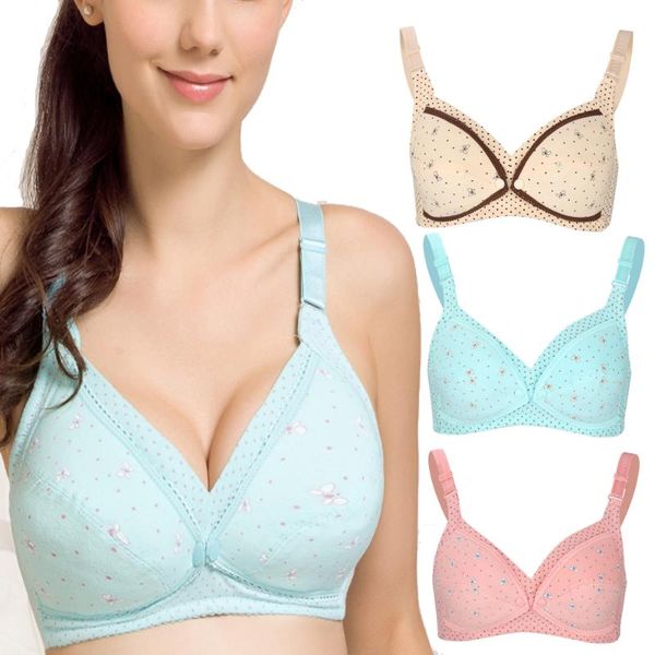 maternity intimates cotton breast feeding nursing bra sleep bras for pregnant women pre-opening button easy breastfeeding, White
maternity intimates cotton breast feeding nursing bra sleep bras for pregnant women pre-opening button easy breastfeeding, White