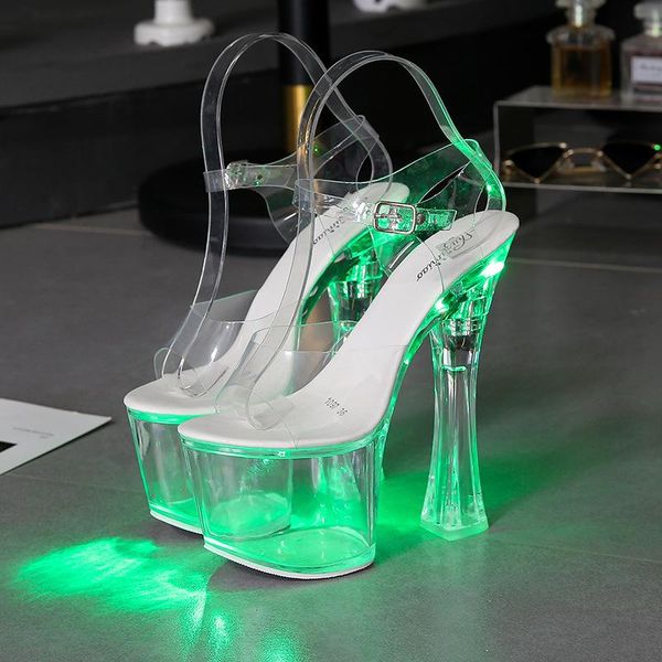 women summer high heel peep toe nightclub big size 34-43 steel tube dancing fluorescence shine shoes sandals 17cm heels, Black
women summer high heel peep toe nightclub big size 34-43 steel tube dancing fluorescence shine shoes sandals 17cm heels, Black