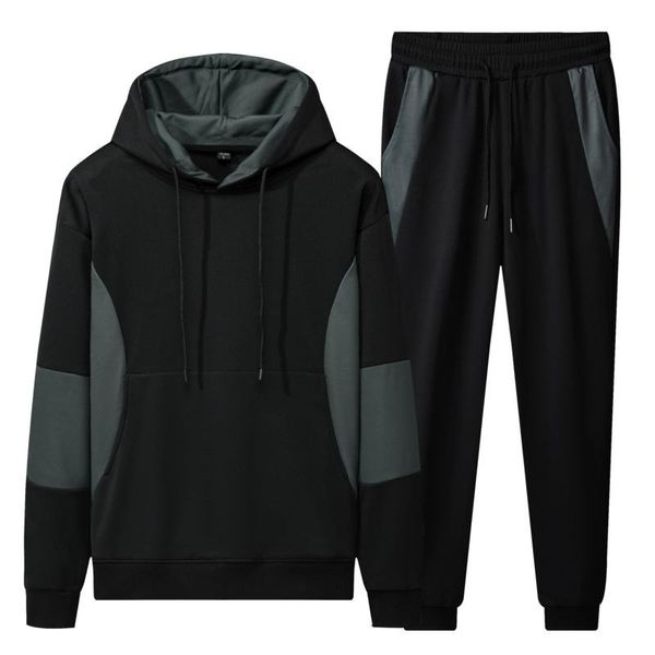 men's tracksuits 2021 autumn and winter hooded casual sports suit thickened long-sleeved fitness sweater trousers two-piece 4xl, Gray
men's tracksuits 2021 autumn and winter hooded casual sports suit thickened long-sleeved fitness sweater trousers two-piece 4xl, Gray