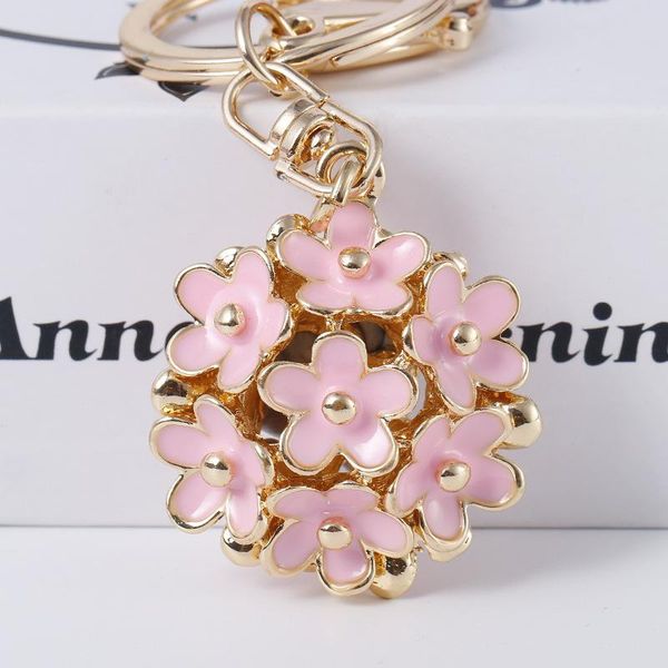keychains creative flower ball car keychain fashion girl bag pendant hollow alloy, Silver
keychains creative flower ball car keychain fashion girl bag pendant hollow alloy, Silver
