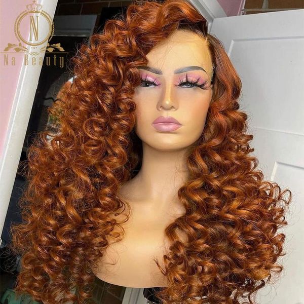 lace wigs 13x6 transparent front ginger color 30 inch for women human hair loose wave pre plucked brazilian frontal wig 150, Black;brown
lace wigs 13x6 transparent front ginger color 30 inch for women human hair loose wave pre plucked brazilian frontal wig 150, Black;brown