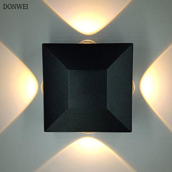 outdoor waterproof led porch light aluminum four-sided lighted corridor bedroom wall 4*3w balcony lighting ac85-265v lamps
outdoor waterproof led porch light aluminum four-sided lighted corridor bedroom wall 4*3w balcony lighting ac85-265v lamps