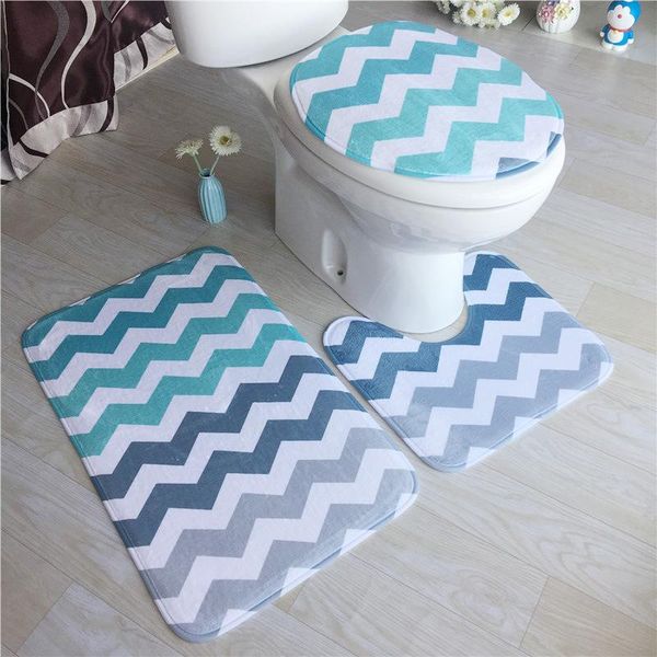 three-piece flannel printed bathroom toilet cushion european style various patterns absorbent non-slip soft carpet floor mat bath mats
three-piece flannel printed bathroom toilet cushion european style various patterns absorbent non-slip soft carpet floor mat bath mats