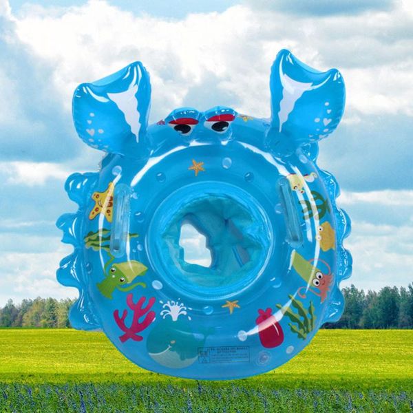 baby children inflatable swimming pool little crab toddler safety aid float seat ring (blue) life vest & buoy
baby children inflatable swimming pool little crab toddler safety aid float seat ring (blue) life vest & buoy