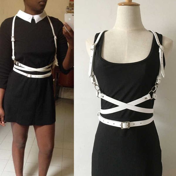fashion punk o-ring garters white faux leather material long strap belt sculpting harness waist belt straps suspenders belt p0817, Black;brown
fashion punk o-ring garters white faux leather material long strap belt sculpting harness waist belt straps suspenders belt p0817, Black;brown