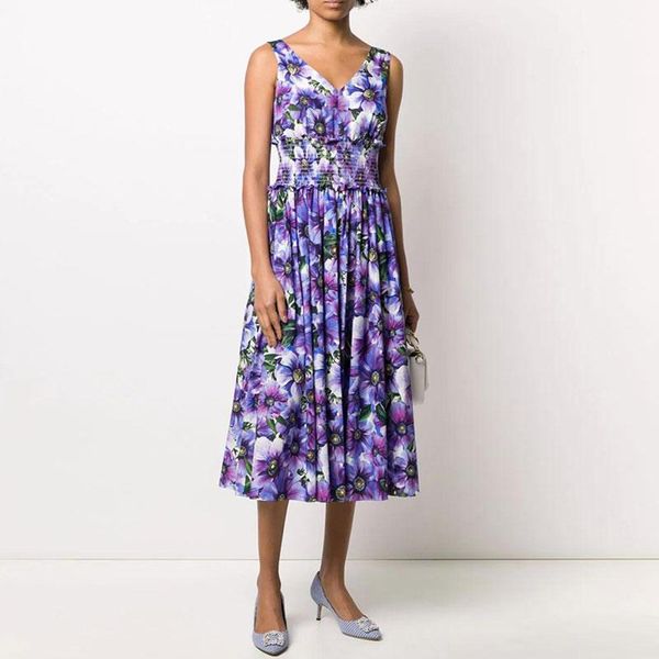 casual dresses jsxdhk 2021 summer women holiday midi dress runway designer sleeveless purple flower print elastic waist lady tank sundress, Black;gray
casual dresses jsxdhk 2021 summer women holiday midi dress runway designer sleeveless purple flower print elastic waist lady tank sundress, Black;gray