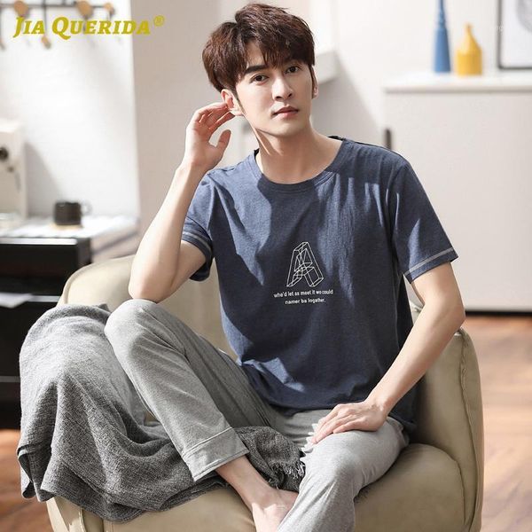 100% cotton man clothes short sleeve long pants crew neck pajamas set homesuit homeclothes sleepwear casual style fashion men's, Black;brown
100% cotton man clothes short sleeve long pants crew neck pajamas set homesuit homeclothes sleepwear casual style fashion men's, Black;brown