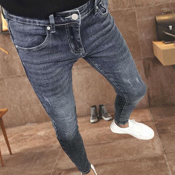 men's jeans wholesale 2021 trendy students male social spirit guy korean skinny slim feet all-match teenagers pencil pants, Blue
men's jeans wholesale 2021 trendy students male social spirit guy korean skinny slim feet all-match teenagers pencil pants, Blue