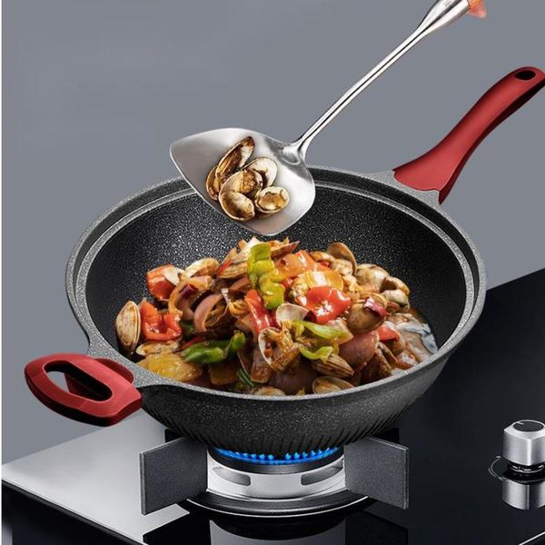 pans household micro-pressure non-stick wok lightweight aluminum alloy non coated frying pan induction cooker gas stove pot
pans household micro-pressure non-stick wok lightweight aluminum alloy non coated frying pan induction cooker gas stove pot