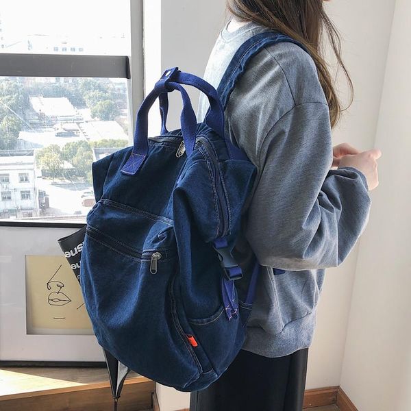 backpack schoolbag korean version of harajuku ulzzang female college student denim simple wild
backpack schoolbag korean version of harajuku ulzzang female college student denim simple wild