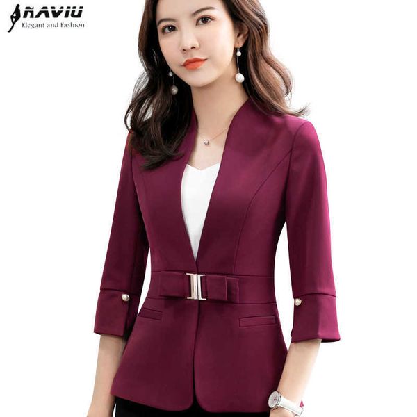 summer business stand collar blazer women half sleeve slim temperament jacket ol casual fashion ladies plus size coat 210604, White;black
summer business stand collar blazer women half sleeve slim temperament jacket ol casual fashion ladies plus size coat 210604, White;black