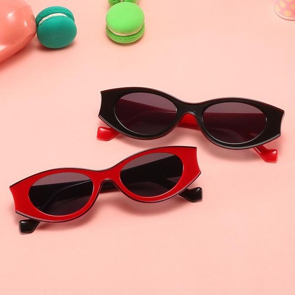 sunglasses 2021 cat eye kids fashion brand child sun glasses anti-uv baby sun-shading girl boy sunglass oculos de sol, Blue
sunglasses 2021 cat eye kids fashion brand child sun glasses anti-uv baby sun-shading girl boy sunglass oculos de sol, Blue