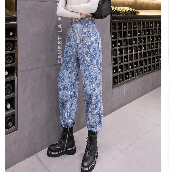 retro print streetwear straight jeans women 2021 spring summer fashion loose wide leg denim pants casual trousers female plus women's, Blue
retro print streetwear straight jeans women 2021 spring summer fashion loose wide leg denim pants casual trousers female plus women's, Blue