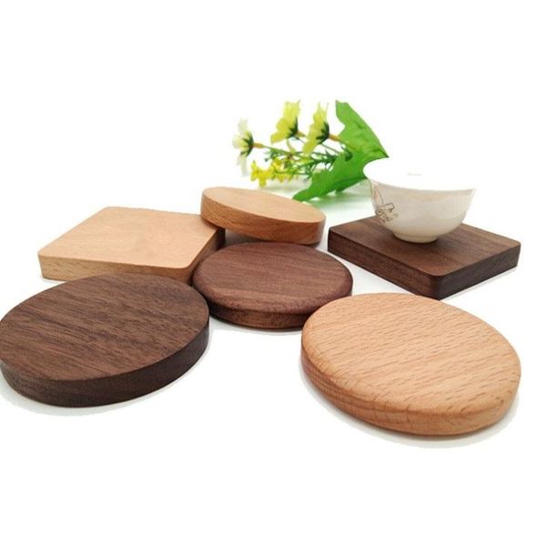 mats & pads 1pc wood square round mug coasters table mat tea coffee bar cup pad wooden drink placemat accessories
mats & pads 1pc wood square round mug coasters table mat tea coffee bar cup pad wooden drink placemat accessories