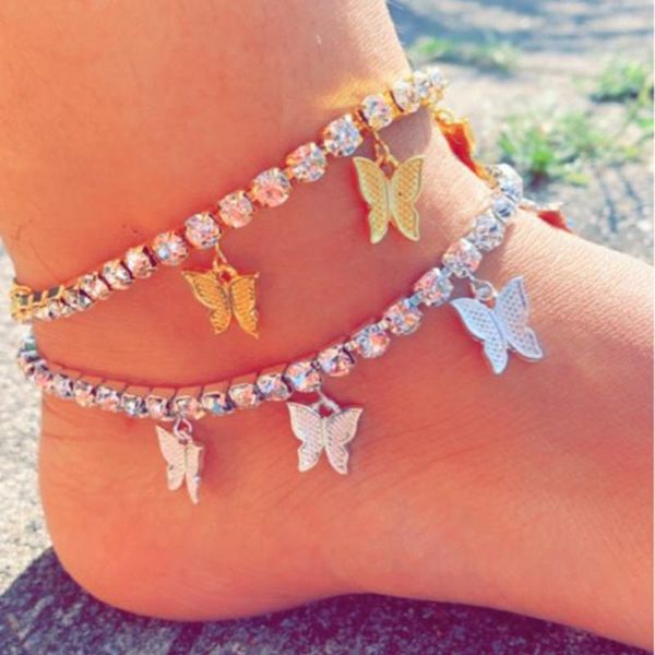 anklets gold butterfly anklet rhinestone crystal ankle bracelet boho beach for women sandals foot bracelets female jewelry, Red;blue
anklets gold butterfly anklet rhinestone crystal ankle bracelet boho beach for women sandals foot bracelets female jewelry, Red;blue