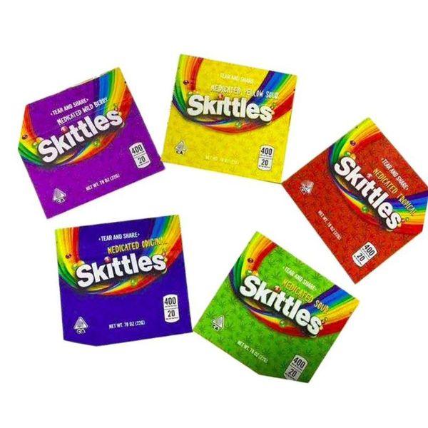 storage bags 5 flavors skittles packaging 400mg smell proof mylar bags(only bag no food)
storage bags 5 flavors skittles packaging 400mg smell proof mylar bags(only bag no food)