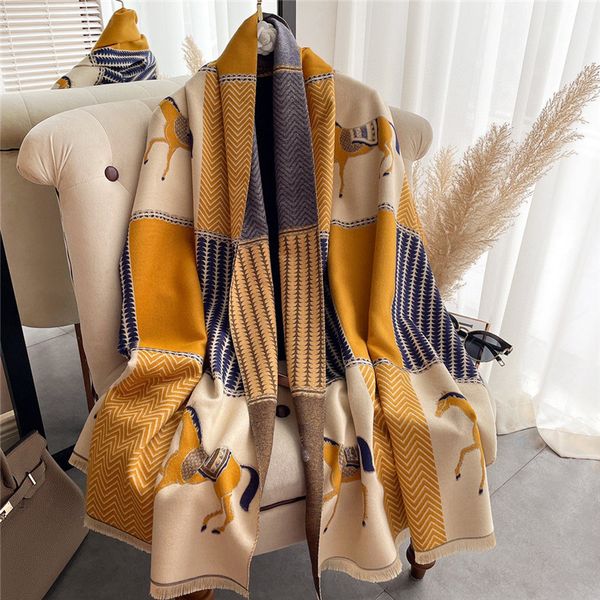 women cashmere scarf warm neck bandana pashmina shawls wrap female winter scarves hijab stoles luxury brand, Blue;gray
women cashmere scarf warm neck bandana pashmina shawls wrap female winter scarves hijab stoles luxury brand, Blue;gray