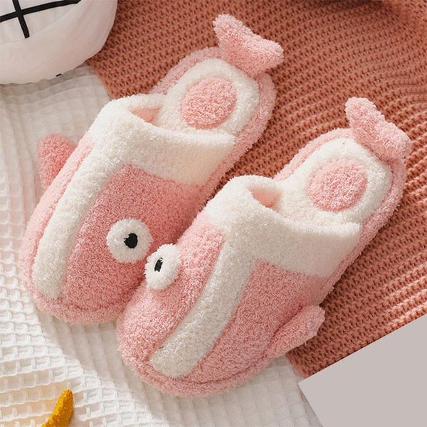 women slippers ladies plush fish warm home shoes female non-slip catoon casual slipper woman indoor winter footwear 2021, Black
women slippers ladies plush fish warm home shoes female non-slip catoon casual slipper woman indoor winter footwear 2021, Black