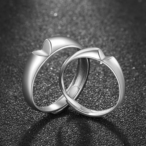cluster rings japan and south korea simple 925 sterling silver couple men women a pair of open accessories, Golden;silver
cluster rings japan and south korea simple 925 sterling silver couple men women a pair of open accessories, Golden;silver