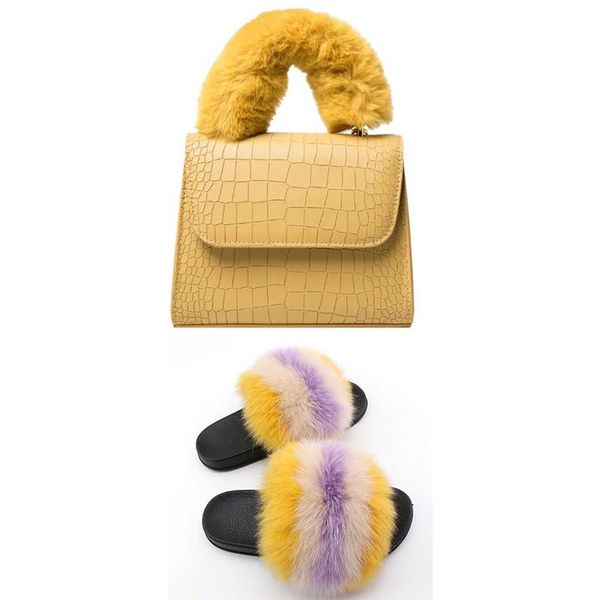 women shoes fluffy slides with purses sets real fur slippers and bags extra furry sandals handbags in bulk fuzzy shoe, Black
women shoes fluffy slides with purses sets real fur slippers and bags extra furry sandals handbags in bulk fuzzy shoe, Black