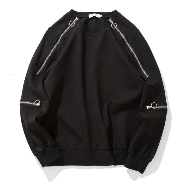 men's hoodies & sweatshirts new outerwear pullovers zipper o neck hoody casual abz564 1988, Black
men's hoodies & sweatshirts new outerwear pullovers zipper o neck hoody casual abz564 1988, Black