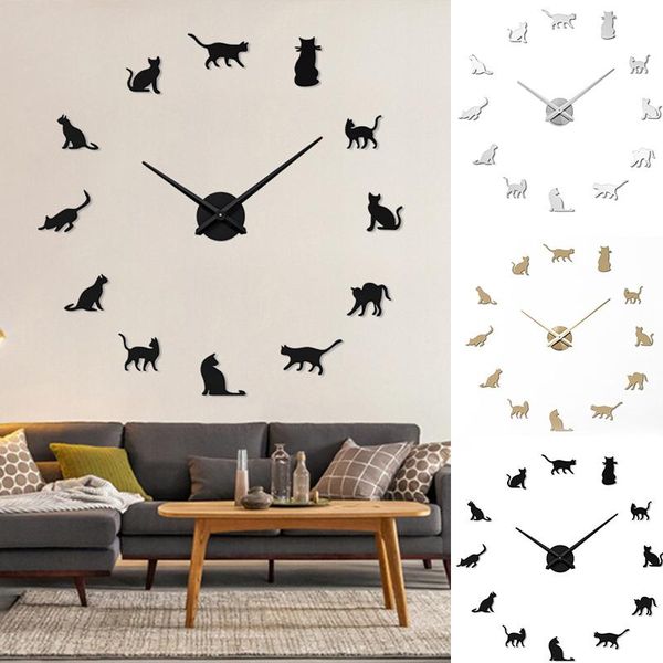 wall clocks animals diy large clock home decor modern design mirror effect giant frameless watch
wall clocks animals diy large clock home decor modern design mirror effect giant frameless watch