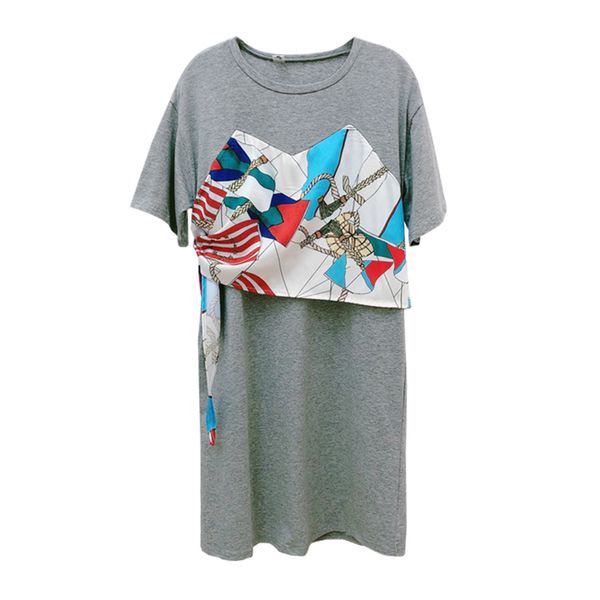 gray black dress o neck print short sleeve mini casual summer d1581 210514, Black;gray
gray black dress o neck print short sleeve mini casual summer d1581 210514, Black;gray