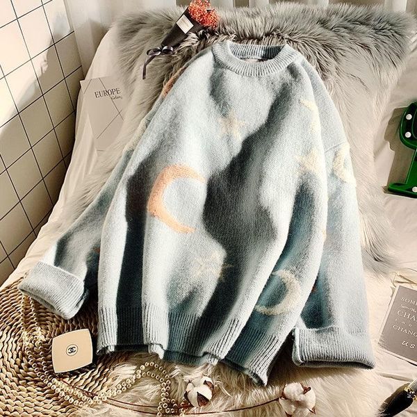 knitted pullovers women autumn winter long sleeve knitwear 2021 korean style o-neck loose casual female knit sweaters p1121 women's, White;black
knitted pullovers women autumn winter long sleeve knitwear 2021 korean style o-neck loose casual female knit sweaters p1121 women's, White;black