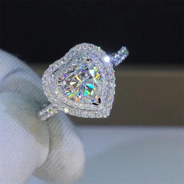 wedding rings heart shaped silver plated women accessories cubic zirconia romantic engagement party gift jewelry, Slivery;golden
wedding rings heart shaped silver plated women accessories cubic zirconia romantic engagement party gift jewelry, Slivery;golden