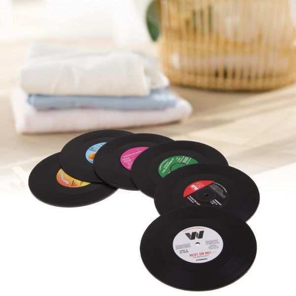 mats & pads creative silicone table coasters cup mat records black shape non-slip insulation pad tea coffee drinks mug 1 box
mats & pads creative silicone table coasters cup mat records black shape non-slip insulation pad tea coffee drinks mug 1 box