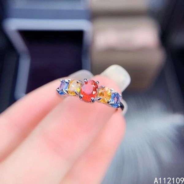 cluster rings fine jewelry 925 sterling silver inset with natural gem women's luxury noble color sapphire adjustable row ring support d, Golden;silver
cluster rings fine jewelry 925 sterling silver inset with natural gem women's luxury noble color sapphire adjustable row ring support d, Golden;silver